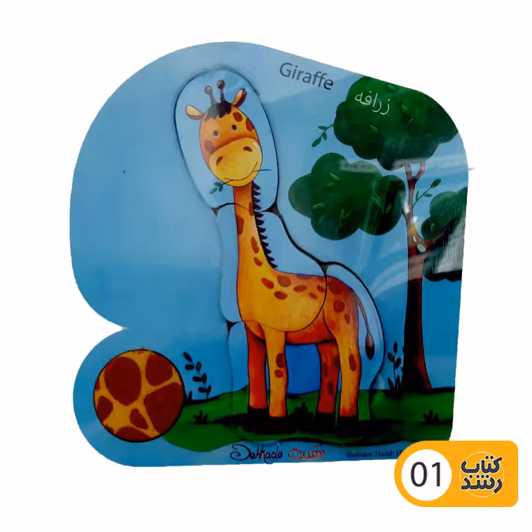 پازل چوبی 3 و 2 تکه متنوع