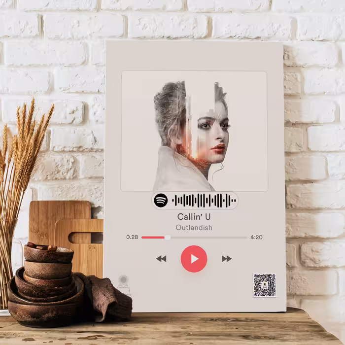 تابلو موزیک پلیر بارکد دار سایز A4 (شاسی)