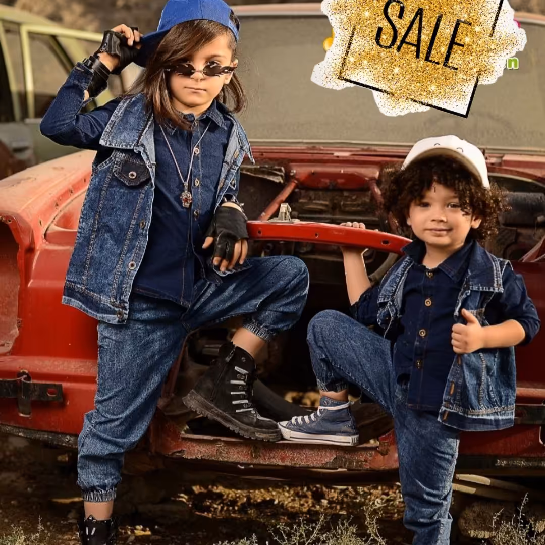 سه تیکه تمام جین