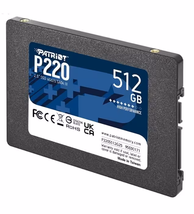 هارد اینترنال اس اس دی پاتریوت مدل P210 ظرفیت 512 گیگابایت