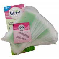 نوار موبر بدن ورقی ویت veet پد موم اپیلاسیون پد مومک ورقی آماده Veet مو بر ورقی بدن موم ورقی موم نواری موم کاغذی  