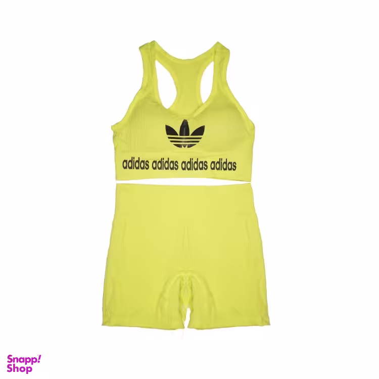 ست نیم تنه و لگ ورزشی زنانه طرح آدیداس کد 154A333