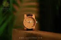 ساعت چوبی مچی مدل وینسار زنانه چوب توت