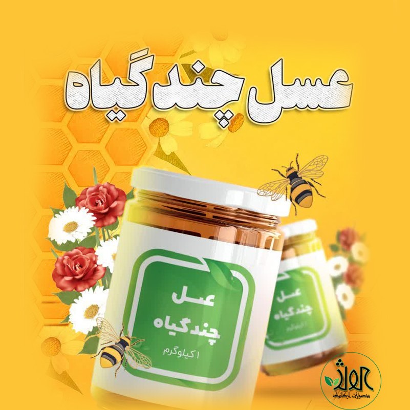 عسل چند گیاه اعلا (1 کیلویی)