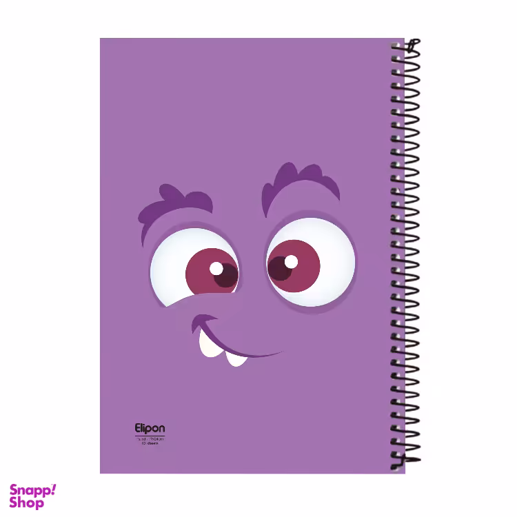 دفتر 40 برگ سیمی الیپون (Elipon) کد 2121528