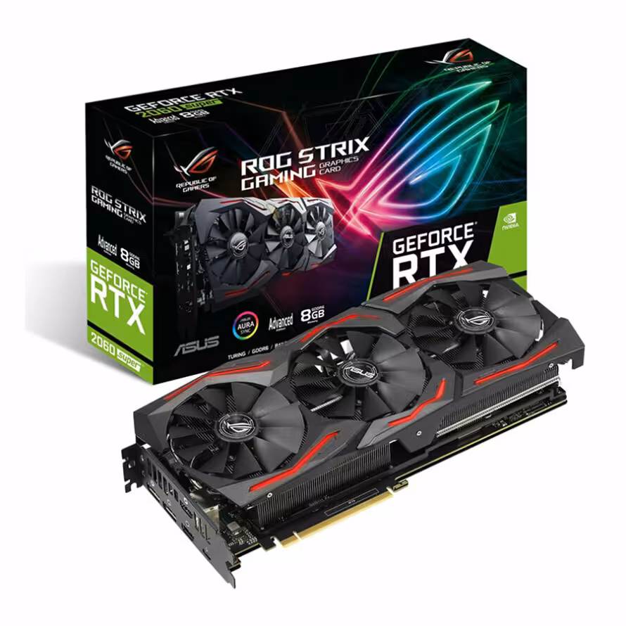 کارت گرافیک ایسوس ROG STRIX RTX2060S 8G Evo GAMING