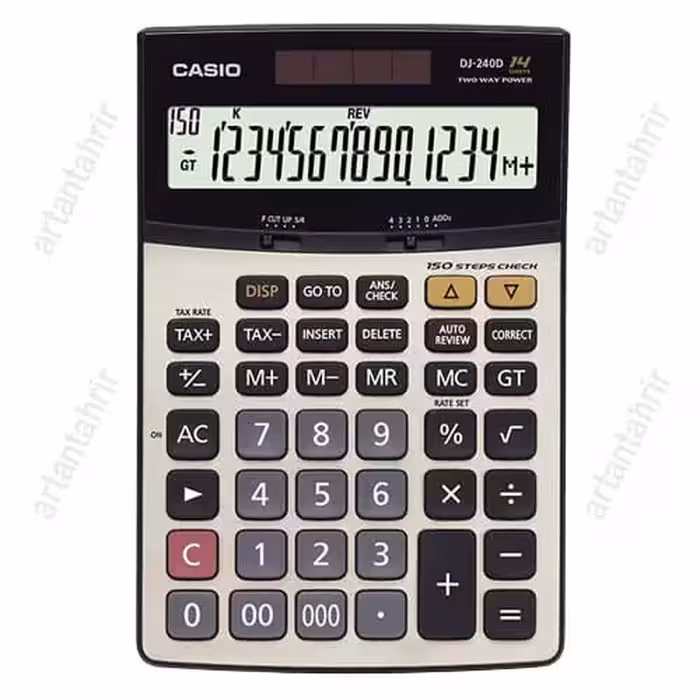 ماشین حساب کاسیو DJ-240D