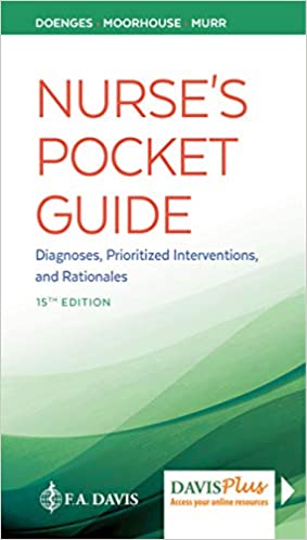  دانلود کتاب Nurse'S Pocket Guide - Diagnoses, Prioritized Interventions And Rationales, 15th ed, 2019 - دانلود کتاب های دانشگاهی