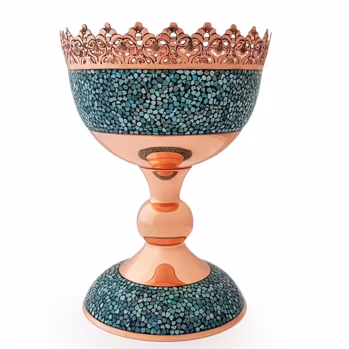 اجیل خوری فیروزه کوبی با سنگ اصل نیشابور