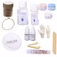 رزین اپوکسی-بسته شروع  کار با رزین اپوکسی چلیپا مدل Economic Pack مجموعه 14 عددی