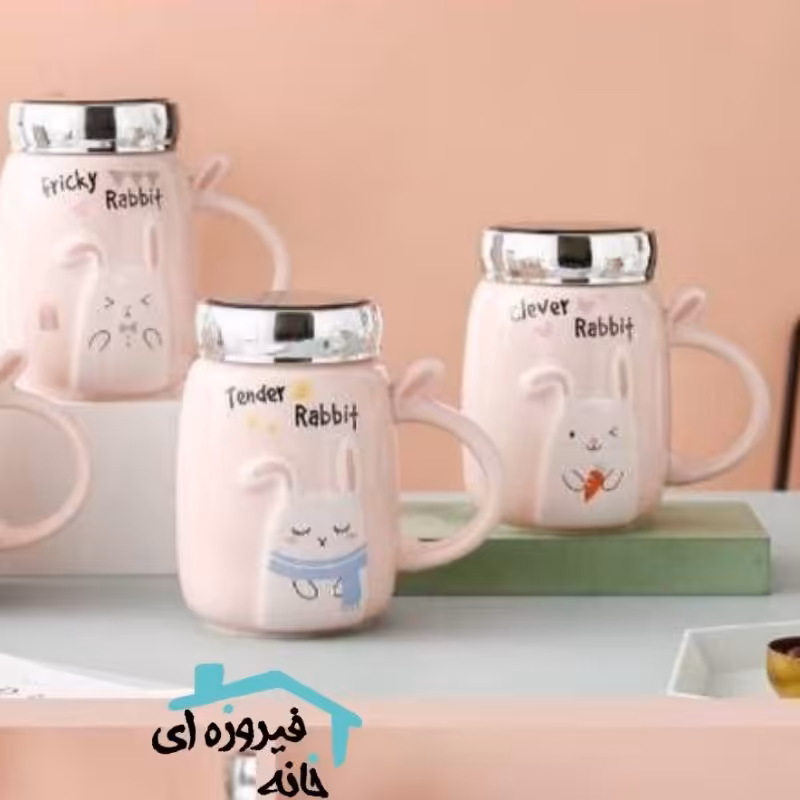 ماگ حیوانات درب اینه