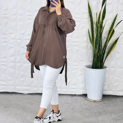 مانتو اسپرت زنانه ابروبادی مدل پانچ دار