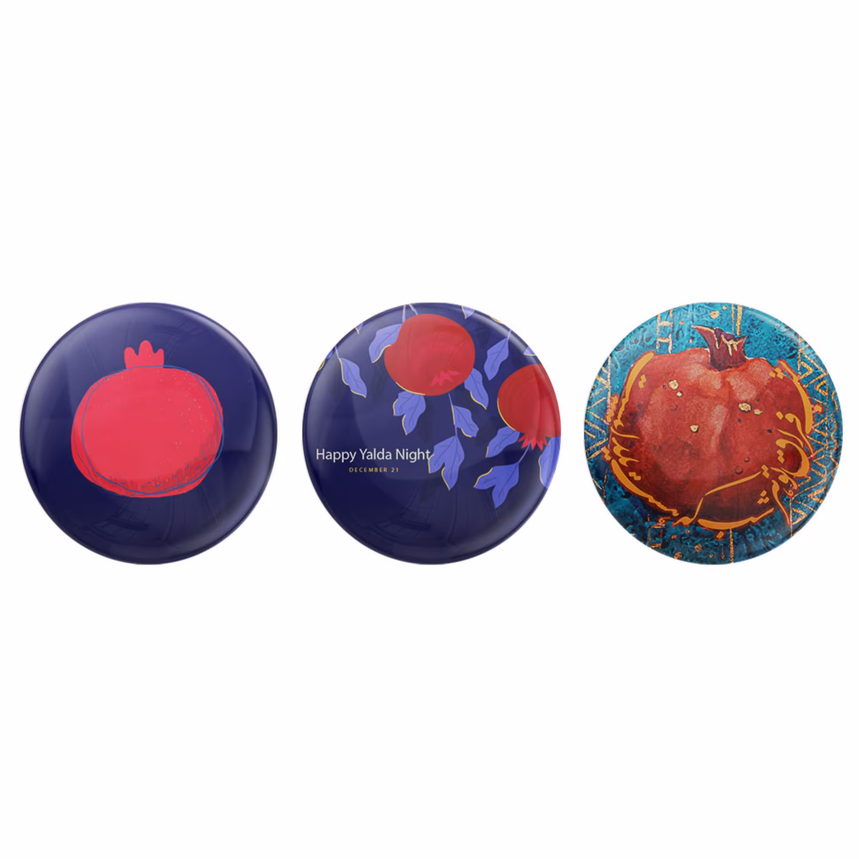 پیکسل ترمه طراحان ایده مدل انار یلدا 3 بسته سه عددی