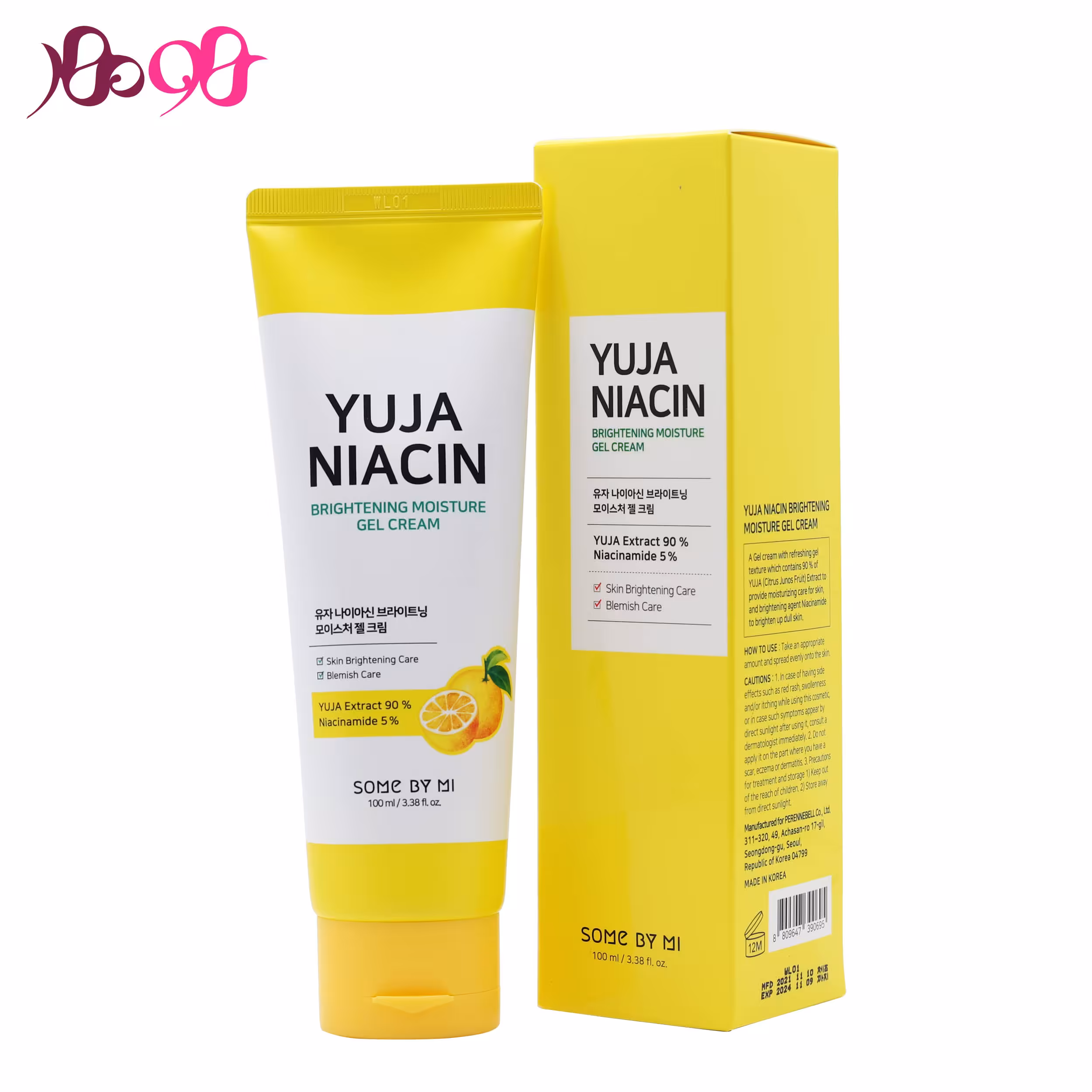 ژل کرم یوجا نیاسین سام بای می (100 میل)