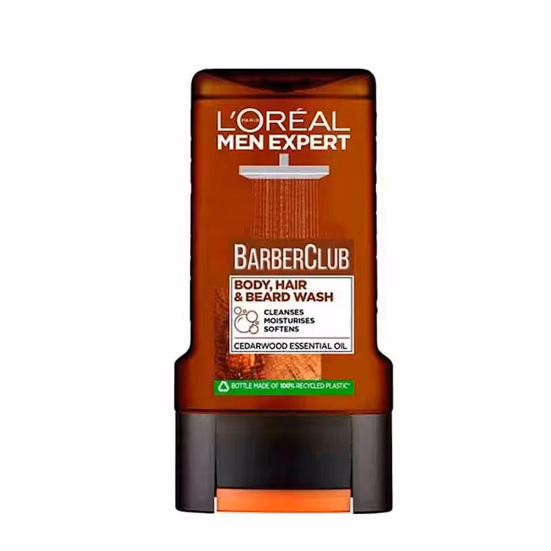 شامپو سر و بدن و ریش سری Men Expert مدل Barber Club لورال 300 میل
