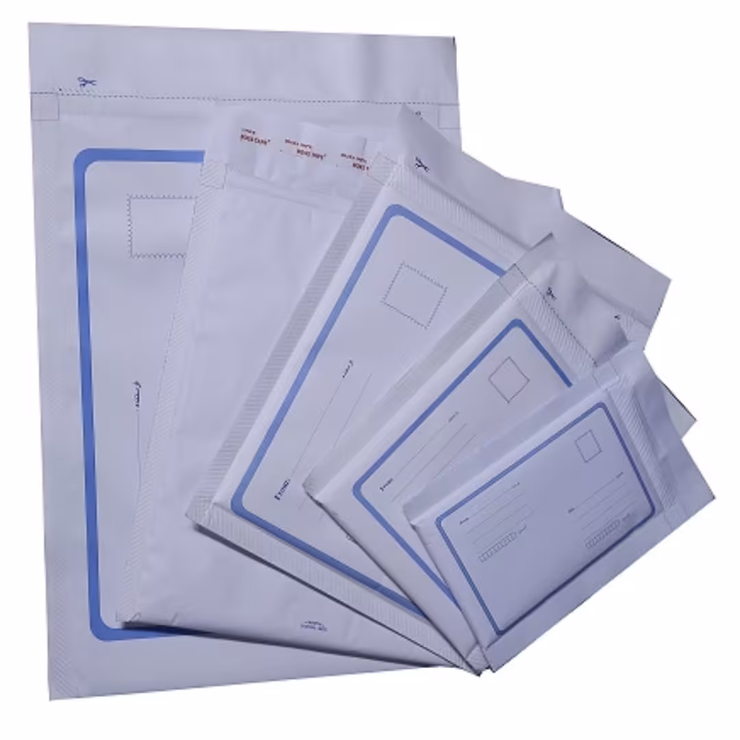 پاکت پستی نایلون مشکی  آ4 . 100 عدد پاکت آ4 نایلون مشکی A4