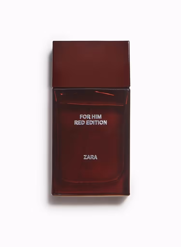 عطر و ادکلن زارا فور هیم رد (قرمز) ادیشن ادوپرفیوم -  FOR HIM RED EDITION حجم 100 میلی لیتر