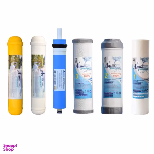 فیلتر دستگاه تصفیه کننده آب آکوا پیورست مدل AP-RO 06 بسته 6 عددی