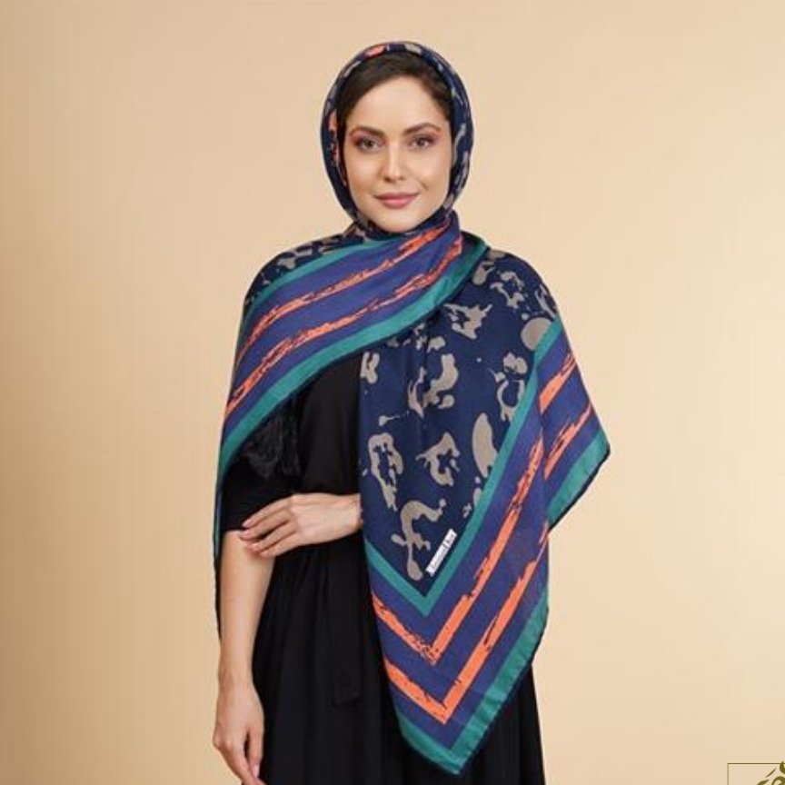 روسری نخی پاییزه