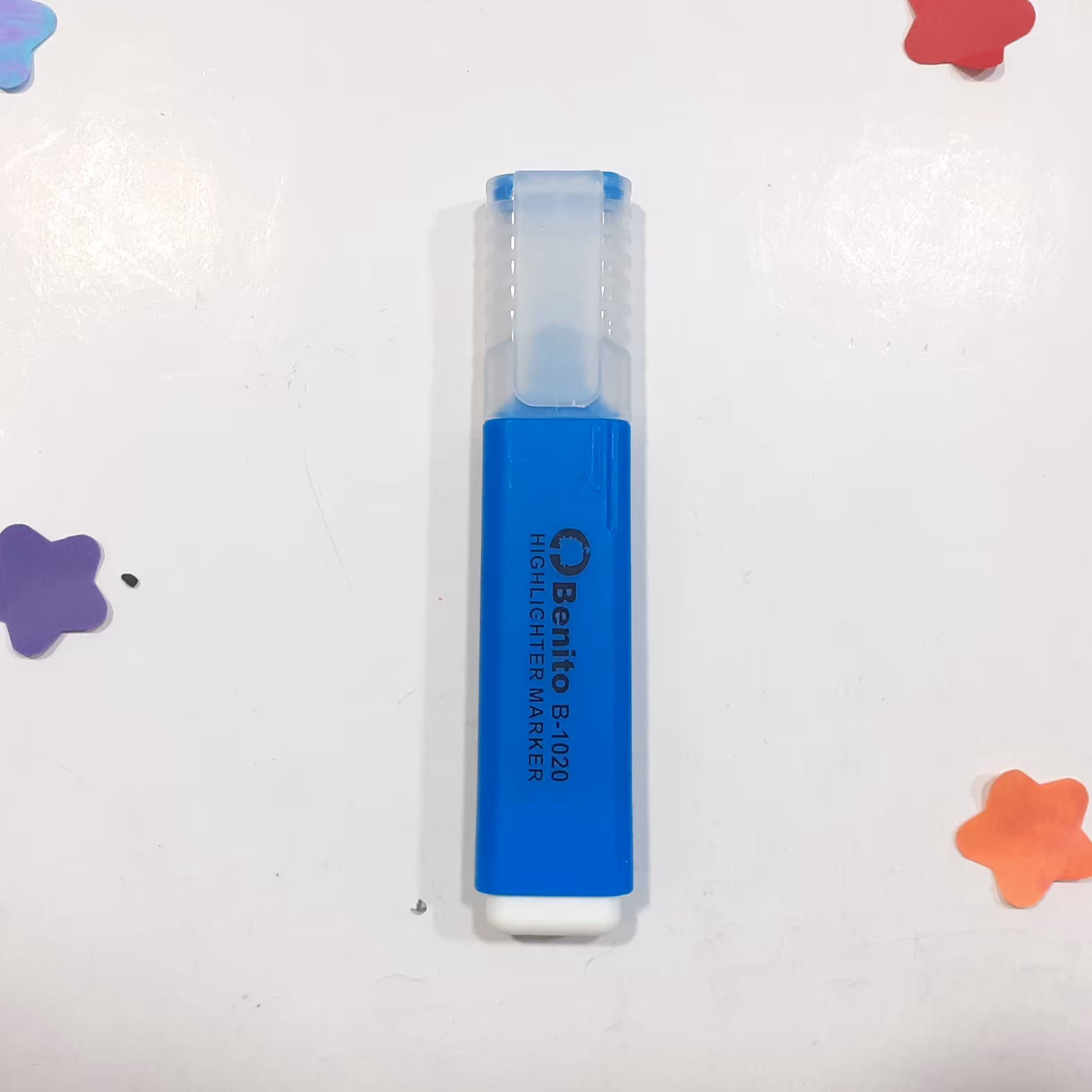 ماژیک هایلایتر بنیتو رنگ آبی