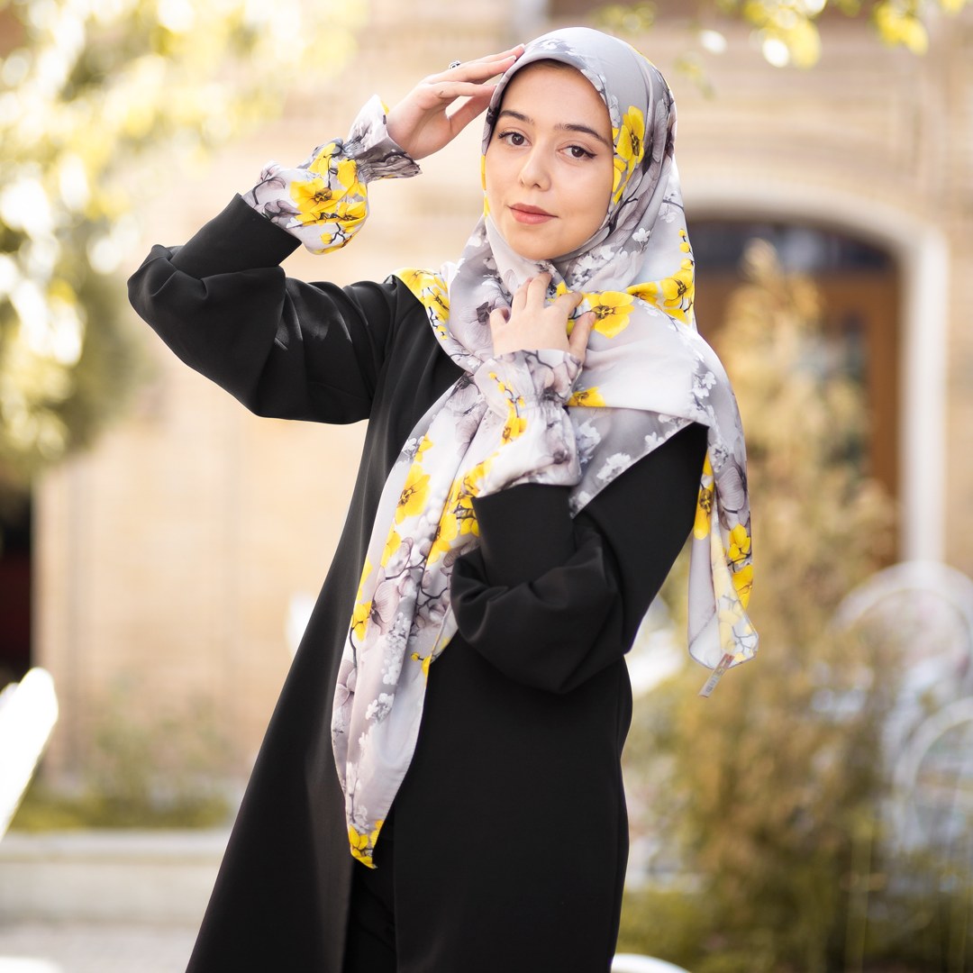 روسری و ساق دست ست کار شیک با جنس درجه یک