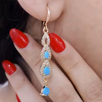 گوشواره جواهری جدید