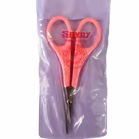 قیچی ساووی مدل سر صاف (مناسب برای گلدوزی- قیچی ابرو)