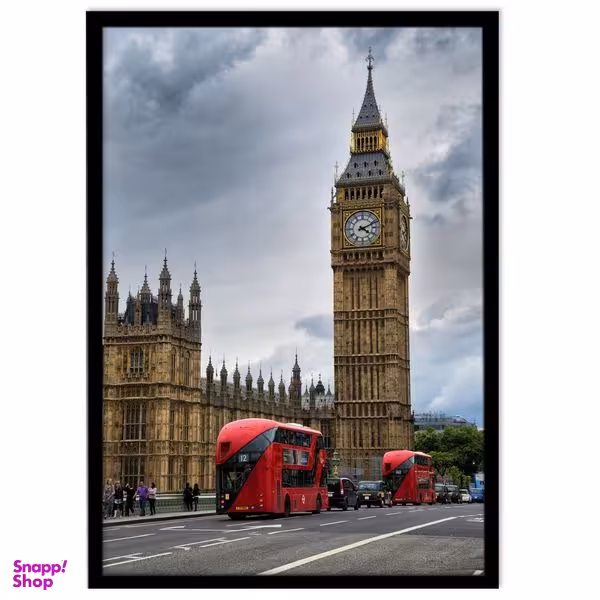 تابلو بکلیت طرح منظره شهری لندن برج ساعت بیگ بن مدل B-S1379