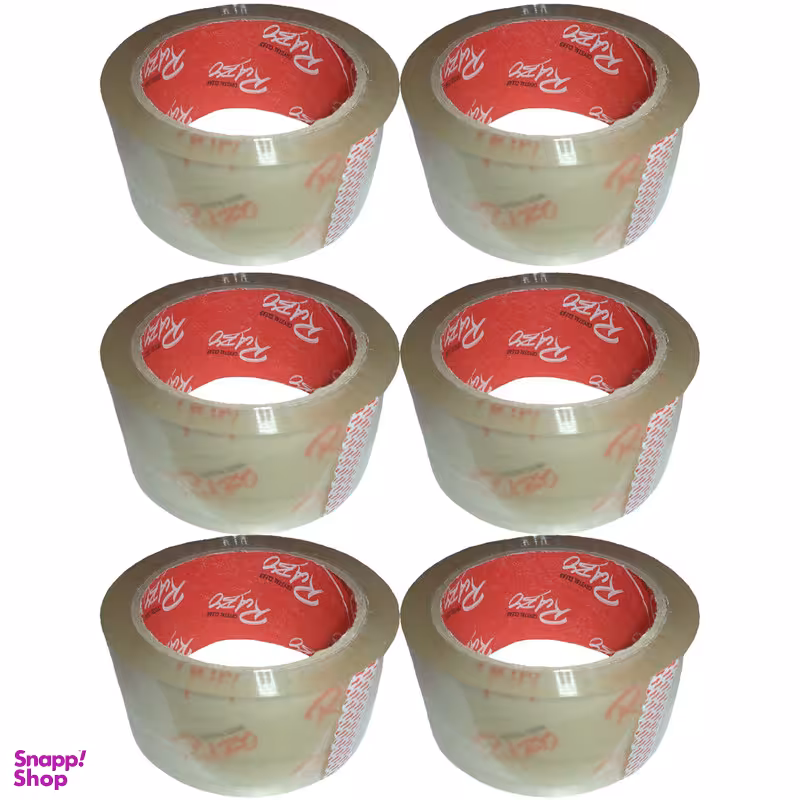 چسب کارتن رابو کد 0040 بسته 6 عددی