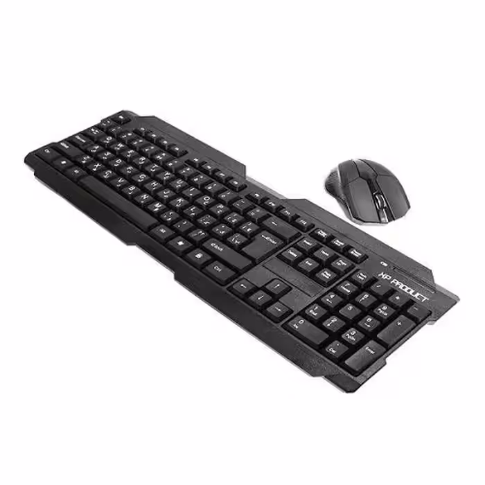 کیبورد و ماوس وایرلس مسترتک مدل MK8500BW Master Tech MK8500BW Wireless Keyboard &amp; Mouse