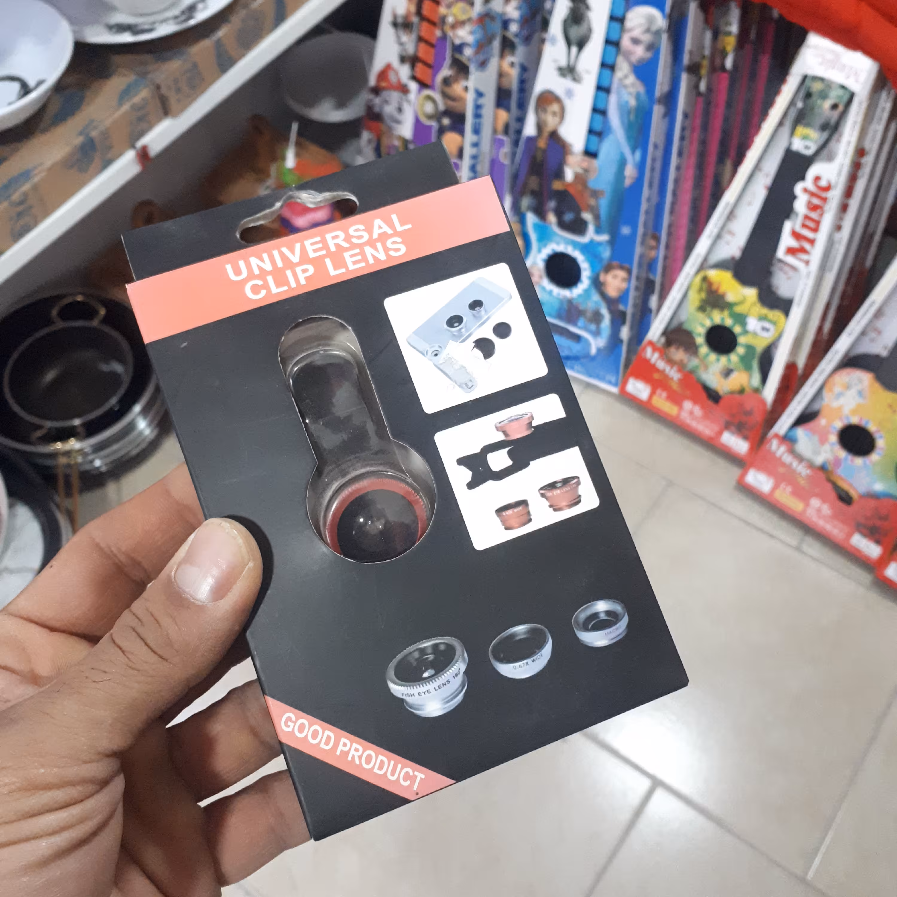 مجموعه 2 عددی لنز کلیپسی فلزی همراه با کیف
همراه با کلیپس اتصال 