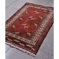 فرش دستبافت یک متری ایلیاتی امیرخیز کد 109417