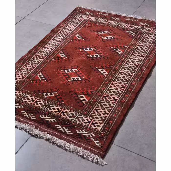 فرش دستبافت یک متری ایلیاتی امیرخیز کد 109417