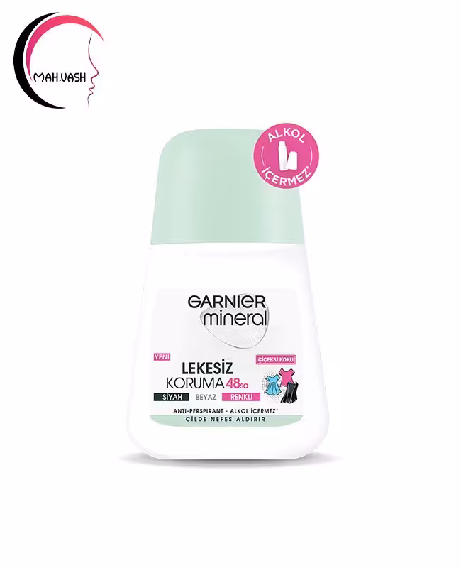 رول ضد تعریق زنانه گارنیر مدل lekesiz koruma حجم 50 میلی لیتر
