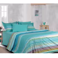 سرویس لحاف روتختی دونفره لومانا طرح پریزم (تمام پنبه) 8تکه (رنگ و سایز ثابت)