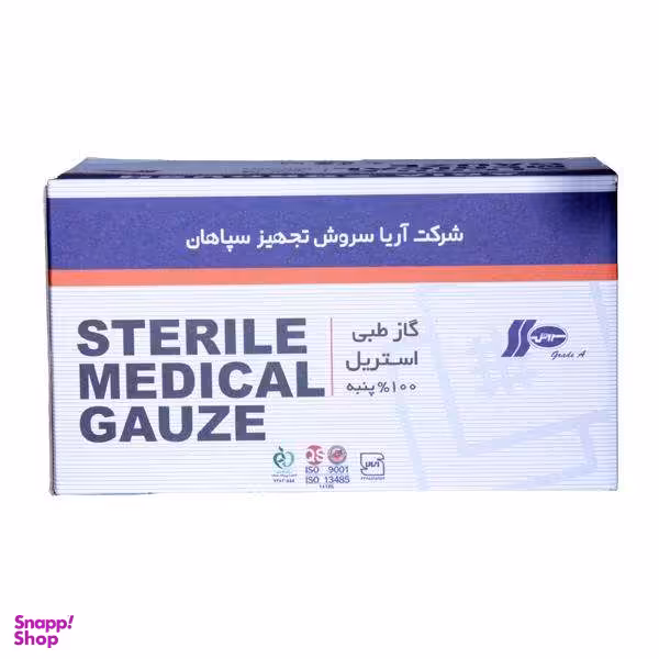 گاز استریل سروش (Soroush) مدل 10×10 بسته 170 عددی
