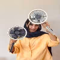 پنکه شارژی مینیمال Porodo کد001861