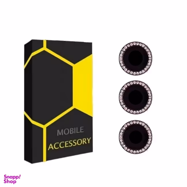 محافظ لنز دوربین مدل نگینی مناسب سامسونگ Galaxy S23 FE