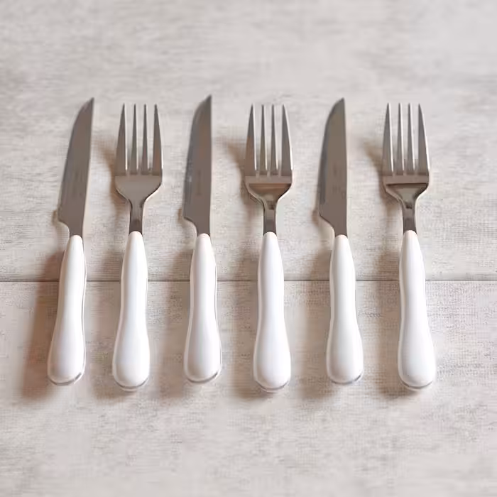 کارد چنگال میوه خوری یونیک رنگی