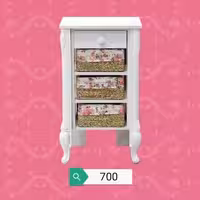 سبد سیب زمینی پیاز پایه سلطنتی، دارای سبد های حصیری، پایه های زیبا جلو وکشو