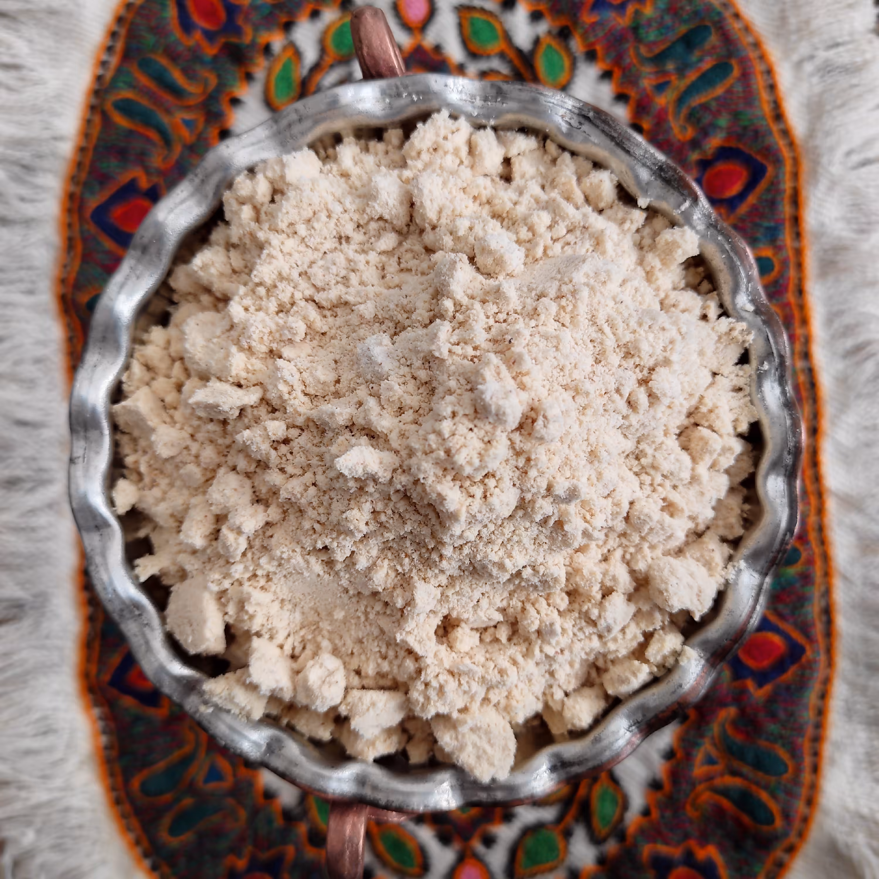 قاووت(قوتو)مخلوط نخودی،نارگیلی و کنجدی خانگی 1000 گرمی