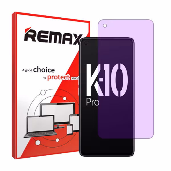 گلس اوپو K10 Pro 5G مدل هیدروژلی آنتی پرپل برند ریمکس کد S