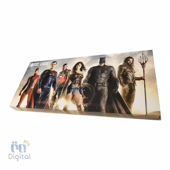 مجموعۀ گردن‌آویز و جا کلیدی ابر قهرمانان شرکت مارول مدل Justice League