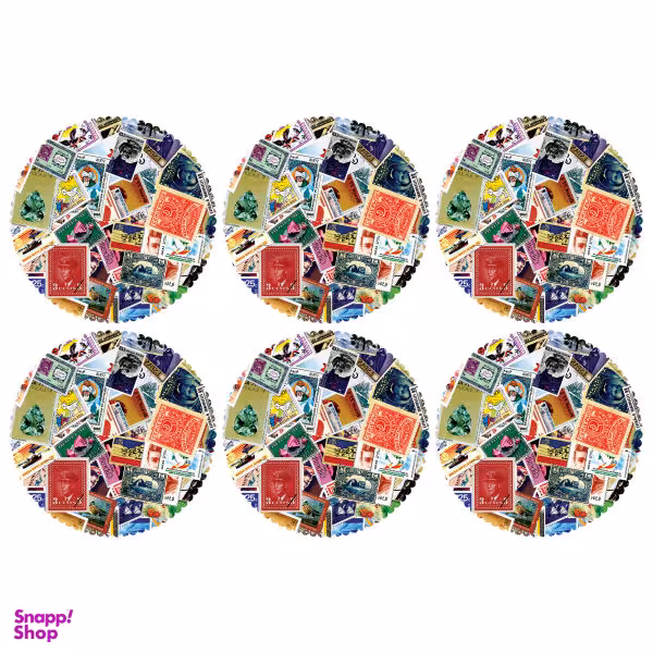 زیر لیوانی مدل C2-42154 بسته 6 عددی