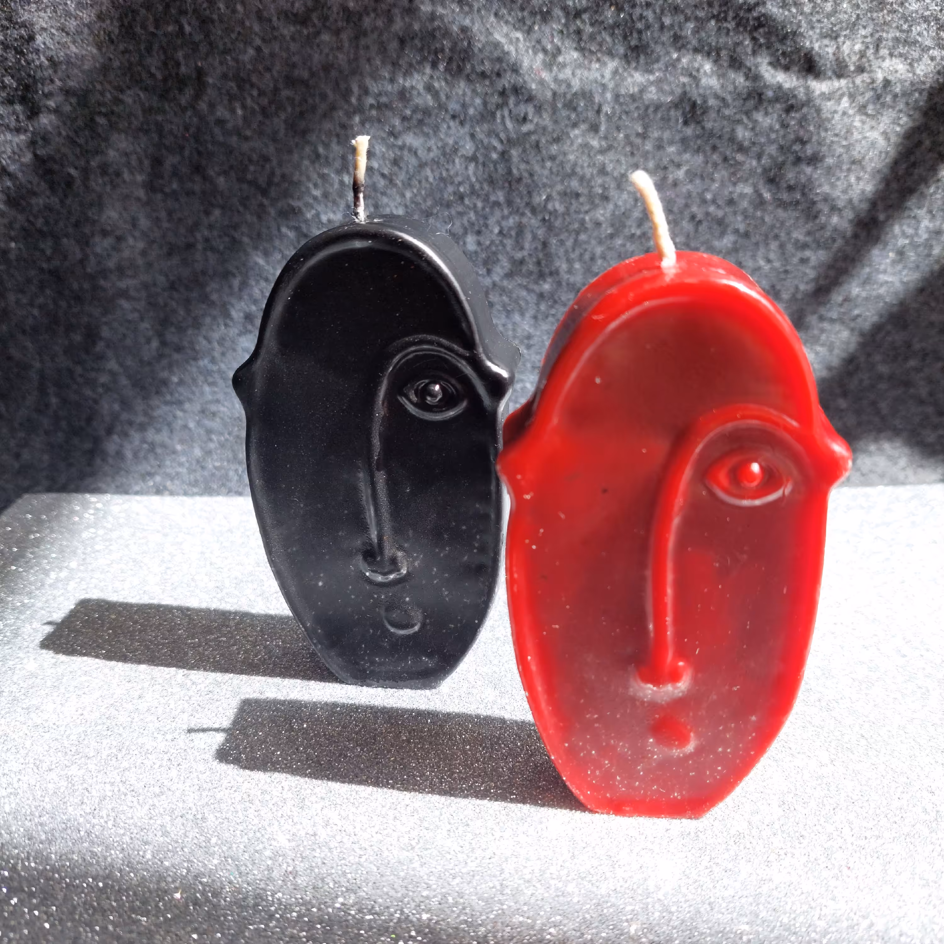 شمع قالبی صورتک 