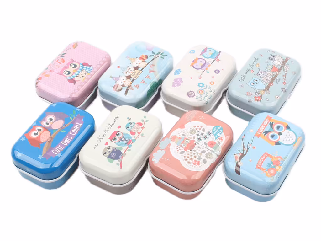 جعبه فلزی طرح جغد (سری یک)