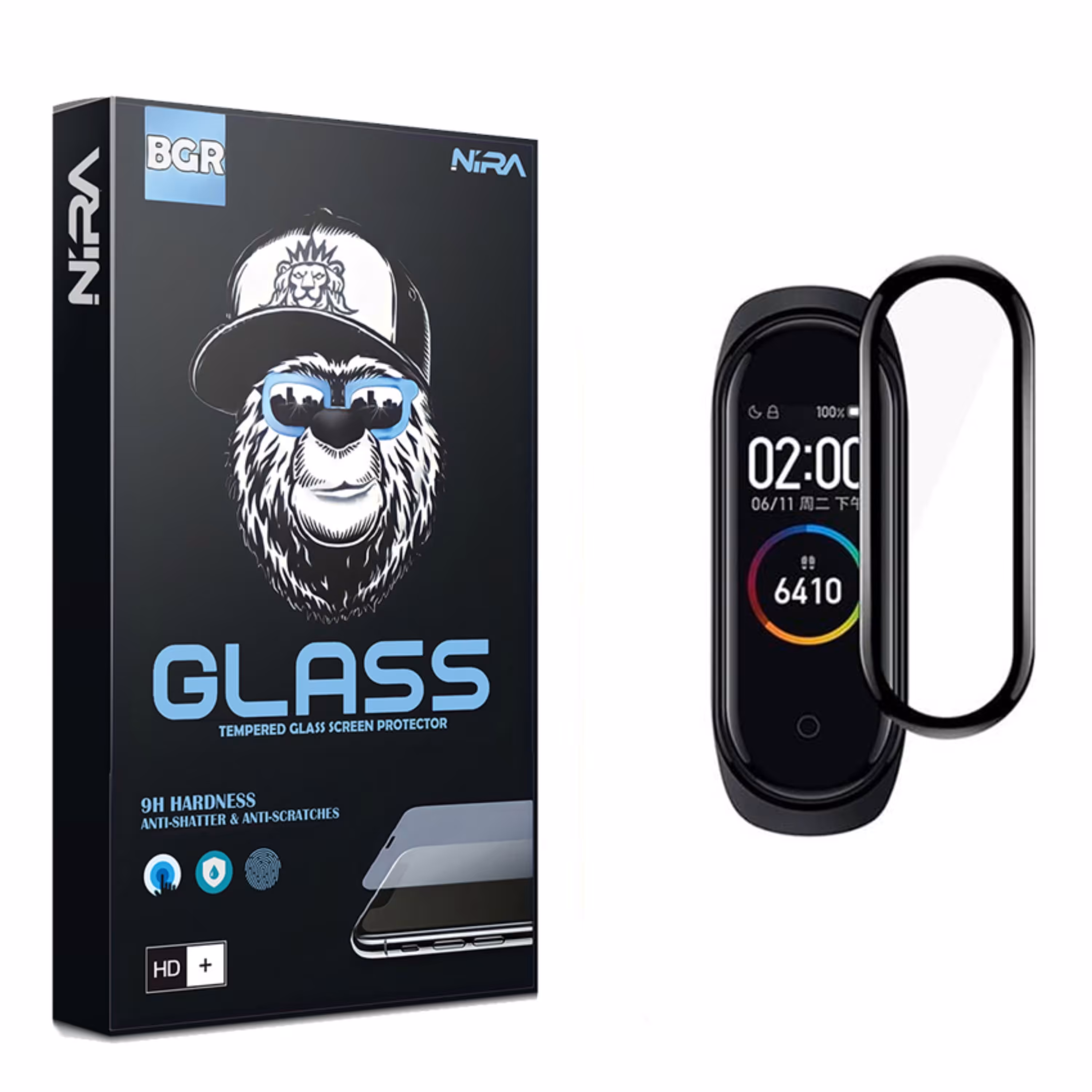 گلس واچ نیرا  مناسب برای مدل شایومی MI Band 5