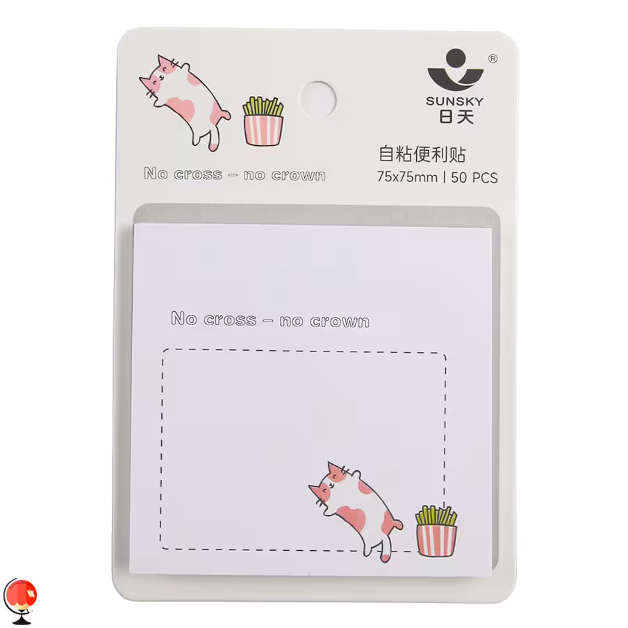 استیک نوت فانتزی طرح پیشی