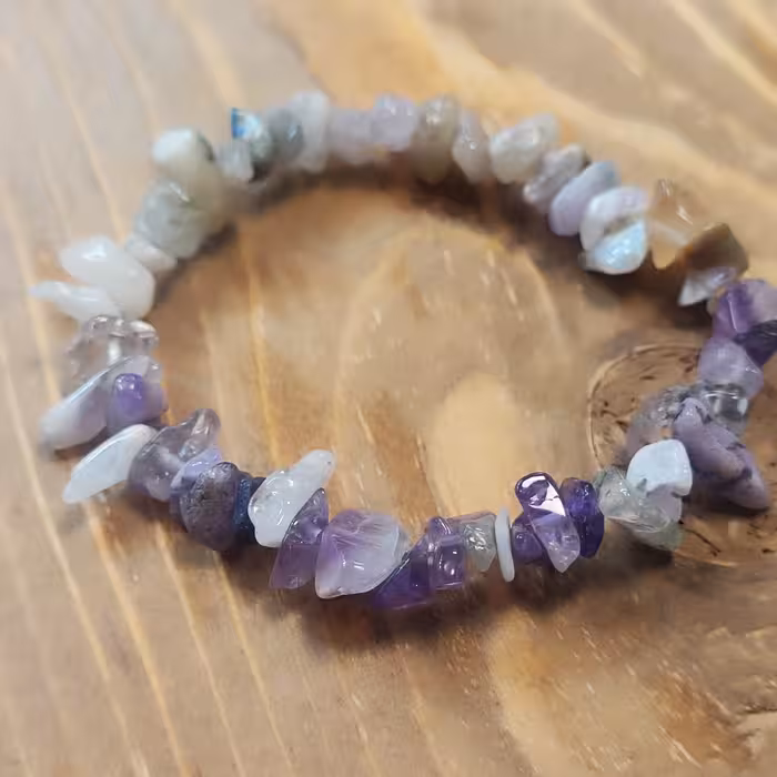 دستبند سنگ آمیتیست 