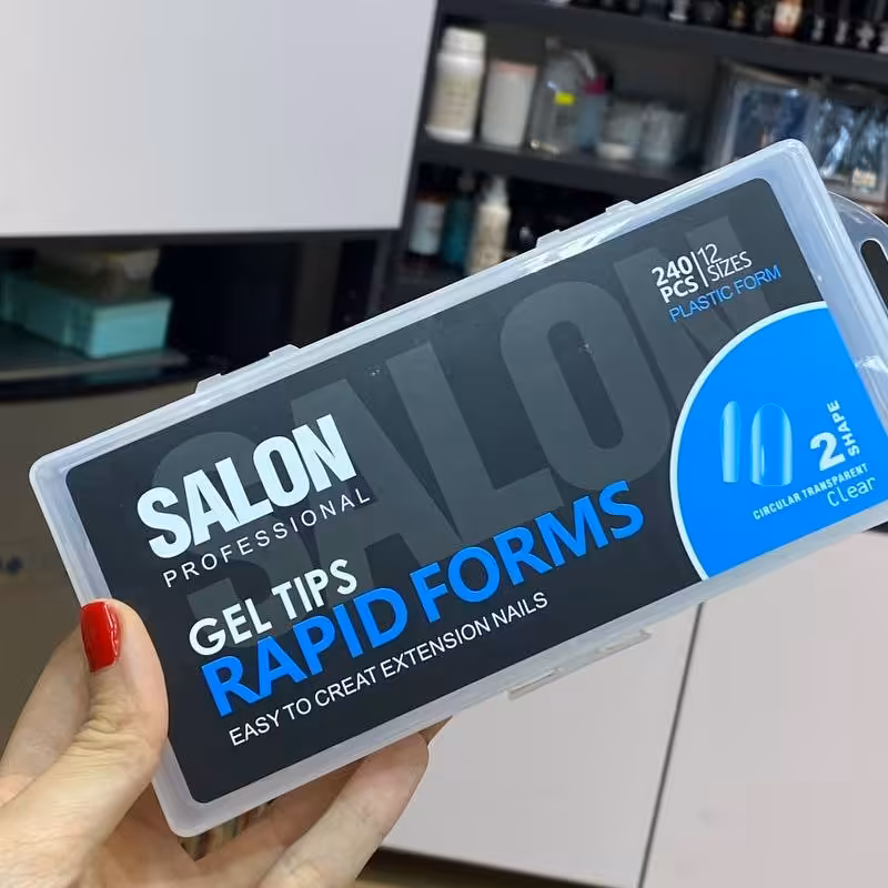 ژلیکس قالب دائمی کاشت ژل ناخن 240 عددی سالن Salon کد 2